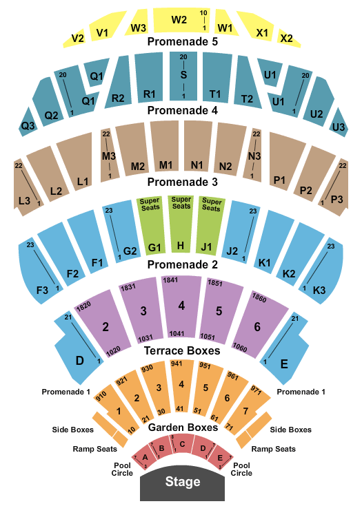 Hollywood Bowl John Legend Seating Chart